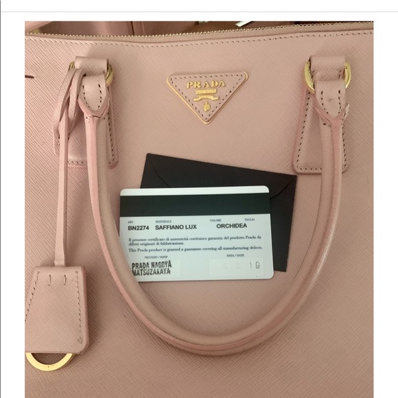 Prada Pink Saffiano Lux  Large Double Zip Tote - Picture 8 of 12